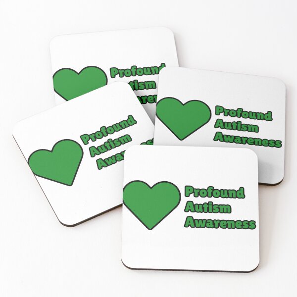 Item preview, Profound autism awareness heart designed and sold by shaybosh.