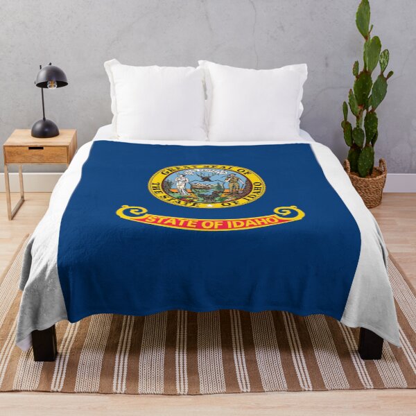 Item preview, Vertical Idaho State Flag Design designed and sold by NTGUILTY.
