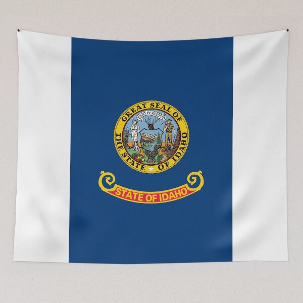 Item preview, Vertical Idaho State Flag Design designed and sold by NTGUILTY.