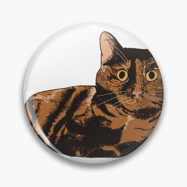 Item preview, Luna the Tortoiseshell Cat  designed and sold by oswald1440.