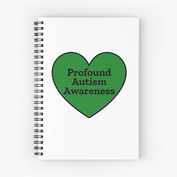 Item preview, Profound autism awareness green heart designed and sold by shaybosh.
