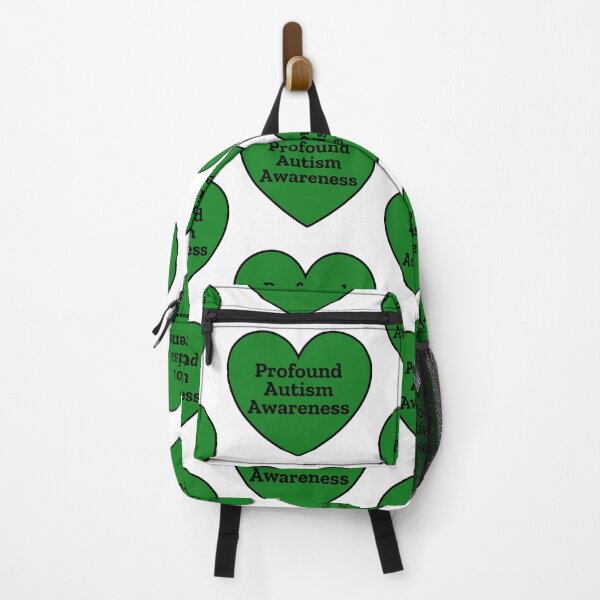Item preview, Profound autism awareness green heart designed and sold by shaybosh.
