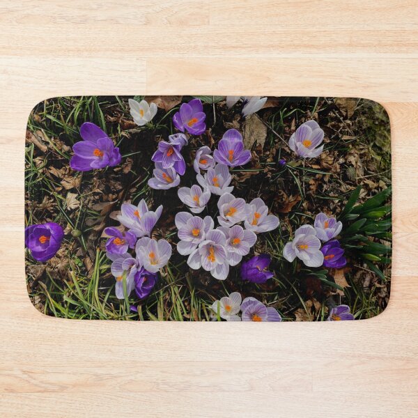 Item preview, Purple crocuses | Spring bulbs | white crocuses designed and sold by hollycooper.