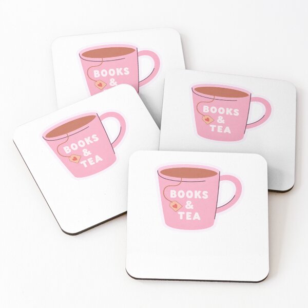 Item preview, Books & Tea Kindle designed and sold by krystalRomanart.