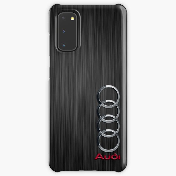 Audi logo on a field of steel Samsung Galaxy Snap Case