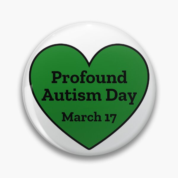Item preview, Profound autism day green heart designed and sold by shaybosh.