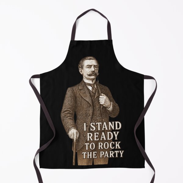 Item preview, I Stand Ready to Rock the Party designed and sold by FoxBaine Designs.