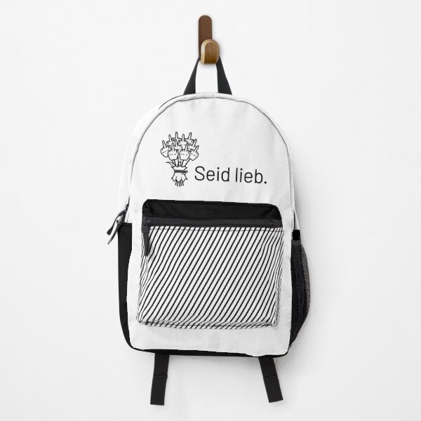 Item preview, Seid lieb. (Schwarz) designed and sold by Cornelia Ott.