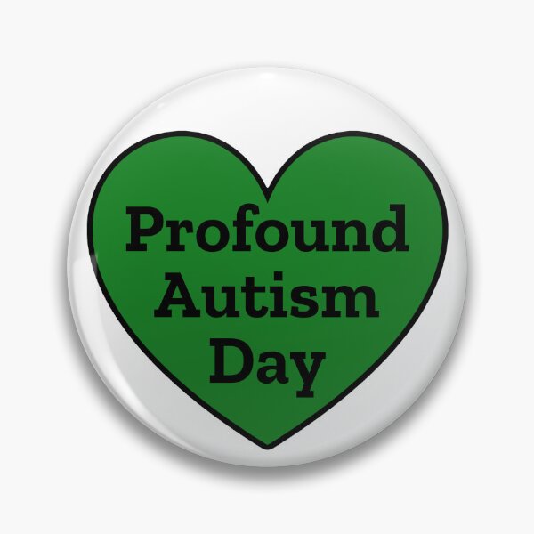 Item preview, Profound autism day heart designed and sold by shaybosh.