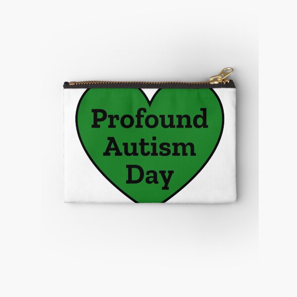 Item preview, Profound autism day heart designed and sold by shaybosh.