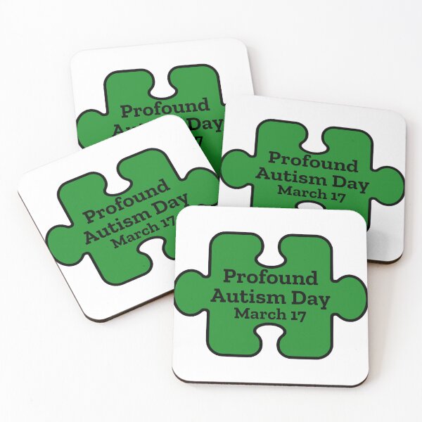 Item preview, Profound autism day green puzzle piece designed and sold by shaybosh.