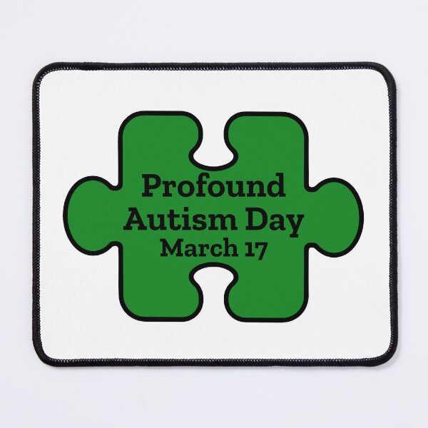 Item preview, Profound autism day green puzzle piece designed and sold by shaybosh.