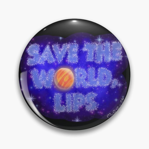 Item preview, save the world Lips designed and sold by RainbowBitez.