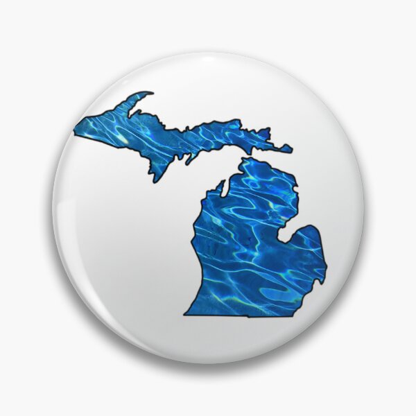 Item preview, Lake Michigan | Great Lake State | water pattern designed and sold by hollycooper.