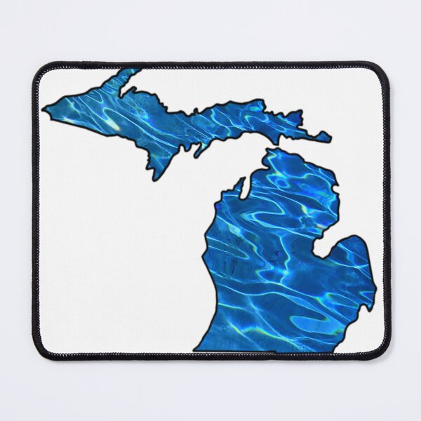 Item preview, Lake Michigan | Great Lake State | water pattern designed and sold by hollycooper.