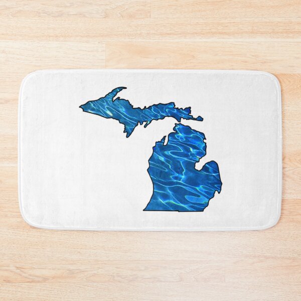 Item preview, Lake Michigan | Great Lake State | water pattern designed and sold by hollycooper.