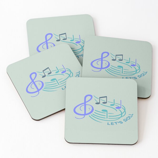 Item preview, Let’s Roll – Vibrant Musical Energy designed and sold by StorySeller85.