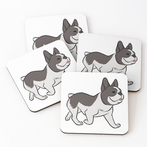 Item preview, Black Pied French Bulldog designed and sold by okaygoat.