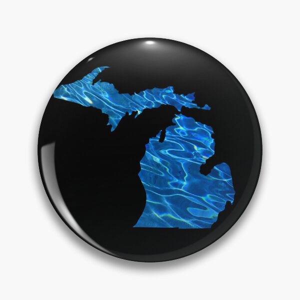 Item preview, Lake Michigan | Great Lake State | water pattern designed and sold by hollycooper.