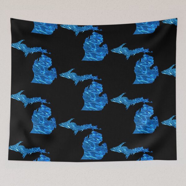 Item preview, Lake Michigan | Great Lake State | water pattern designed and sold by hollycooper.