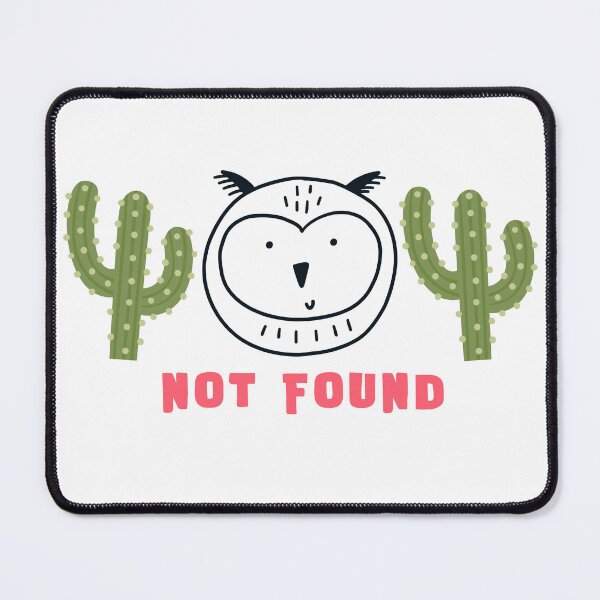 Item preview, Funny 404 Owl Not Found Tech Humor Art designed and sold by ChathuStrokes.