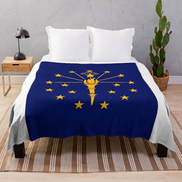 Item preview, Vertical Indiana State Flag Design designed and sold by NTGUILTY.