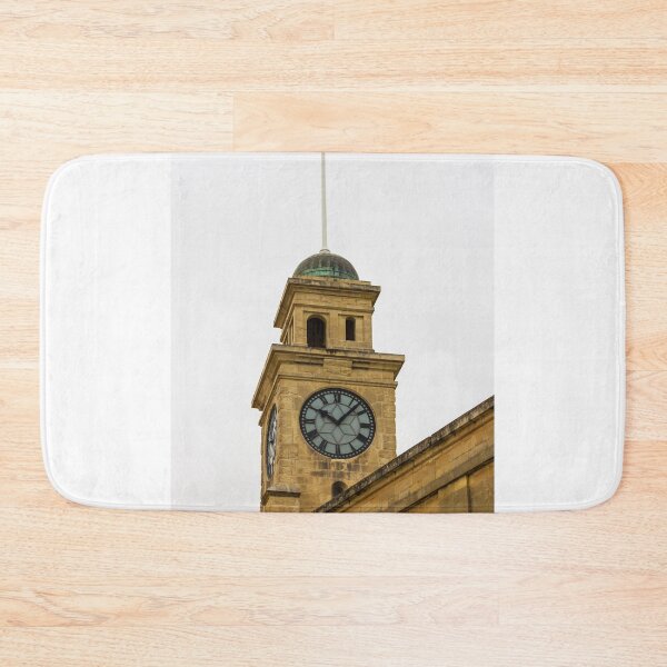 Item preview, Stone Clock Tower With Domed Roof And Tall Spire designed and sold by Nmallia.
