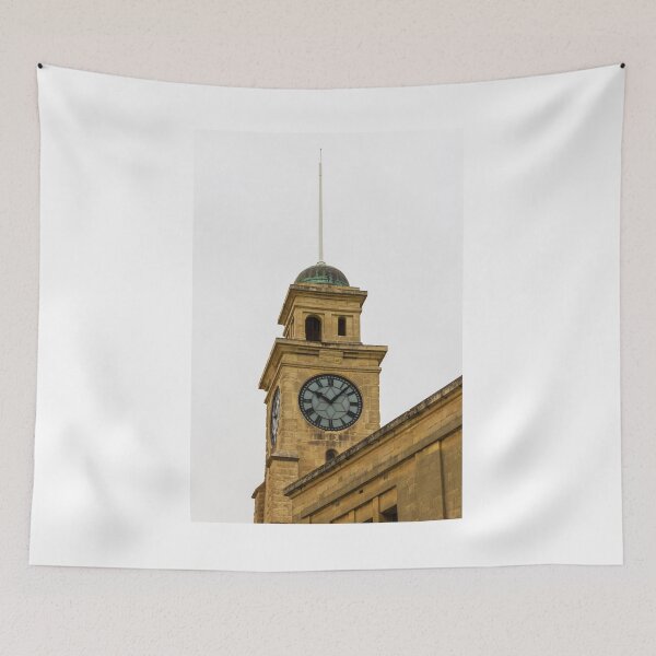 Item preview, Stone Clock Tower With Domed Roof And Tall Spire designed and sold by Nmallia.