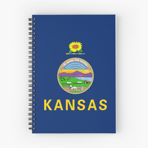 Item preview, Vertical Kansas State Flag Design designed and sold by NTGUILTY.