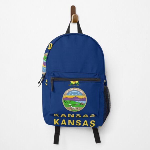 Item preview, Vertical Kansas State Flag Design designed and sold by NTGUILTY.