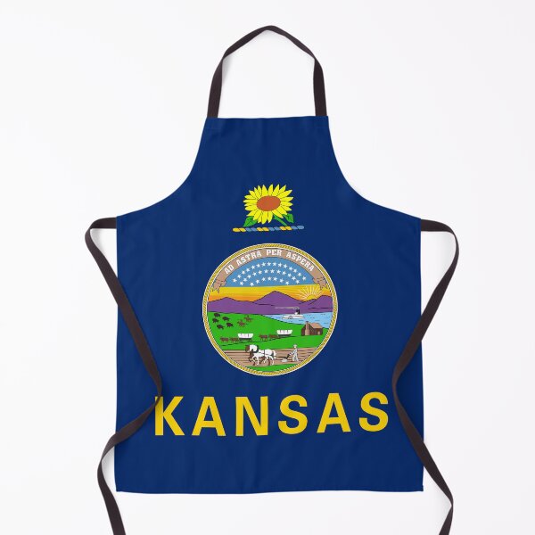 Item preview, Vertical Kansas State Flag Design designed and sold by NTGUILTY.