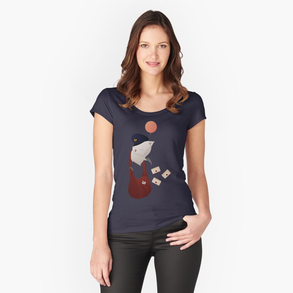 Moogle kupo tshirt para meninas final fantasia xiv jogo topos moda feminina  t camisa de algodão gráfico de grandes dimensões