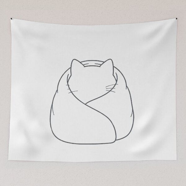 Item preview, Clothed cat – Cute Burnout Sticker designed and sold by sillyweas.