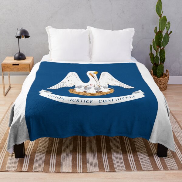 Item preview, Vertical Louisiana State Flag Design designed and sold by NTGUILTY.
