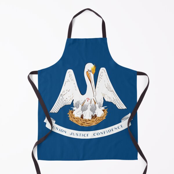 Item preview, Vertical Louisiana State Flag Design designed and sold by NTGUILTY.