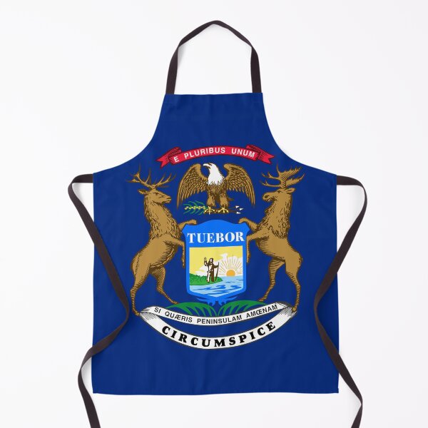Item preview, Vertical Michigan State Flag Design designed and sold by NTGUILTY.