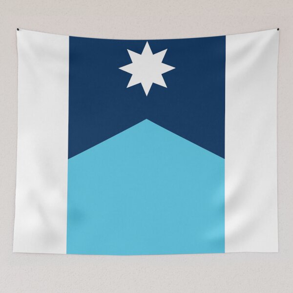 Item preview, Vertical Minnesota State Flag Design designed and sold by NTGUILTY.