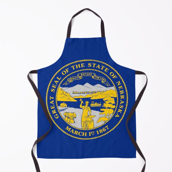 Item preview, Vertical Nebraska State Flag Design designed and sold by NTGUILTY.