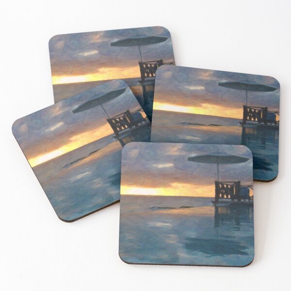 Item preview, Romantic Caribbean Sunset designed and sold by Kasia Design.