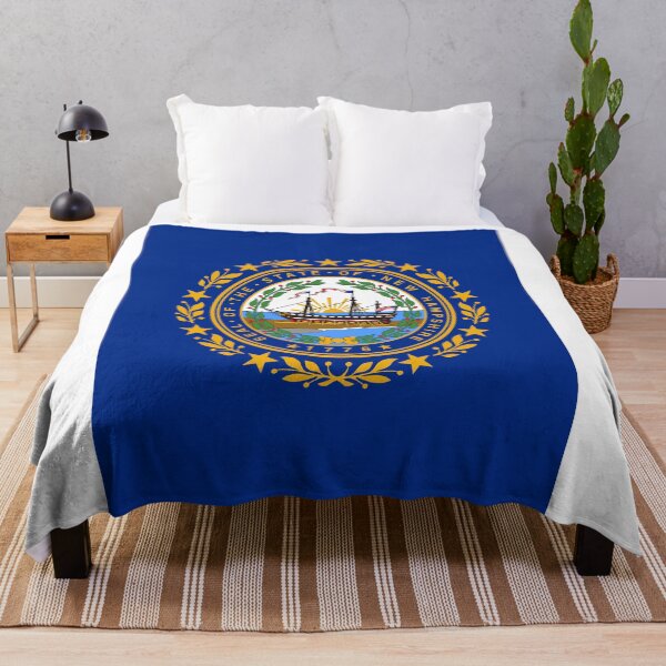 Item preview, Vertical New Hampshire State Flag Design designed and sold by NTGUILTY.