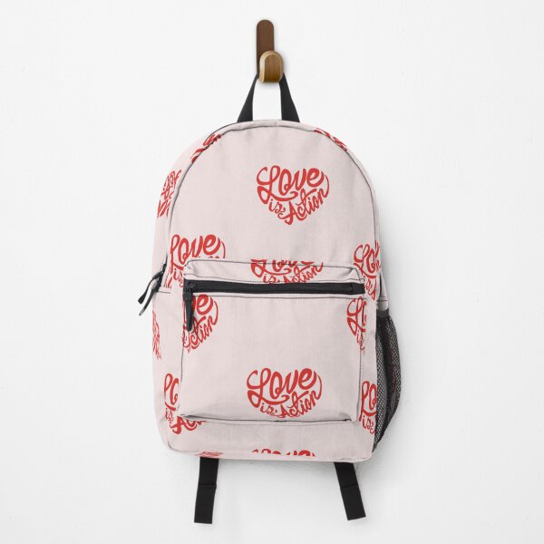 Item preview, Love is Action - Heart Silhouette - Red designed and sold by knappidesign.
