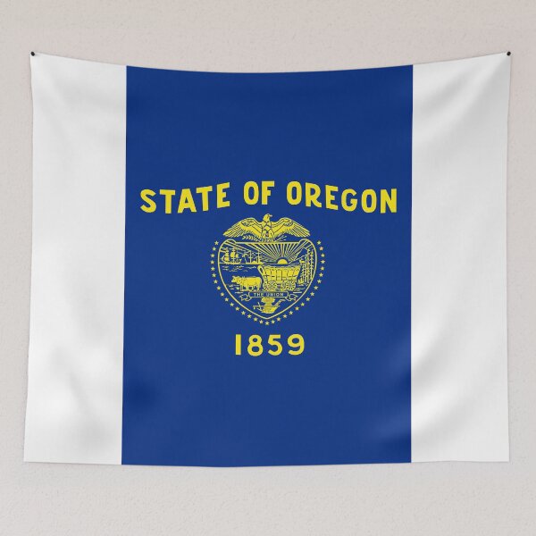 Item preview, Vertical Oregon State Flag Design designed and sold by NTGUILTY.