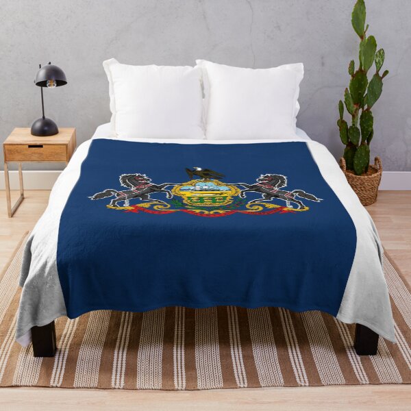 Item preview, Vertical Pennsylvania State Flag Design designed and sold by NTGUILTY.