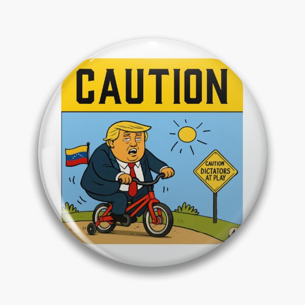 Item preview, Caution Dictators at Play designed and sold by UppityThreads.