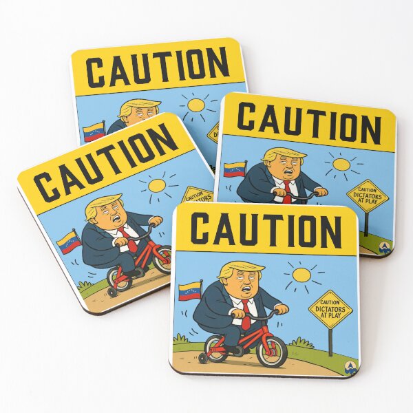 Item preview, Caution Dictators at Play designed and sold by UppityThreads.