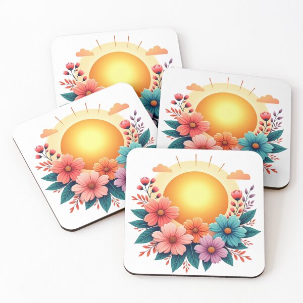 Item preview, Vibrant Sun Blossom Floral Radiance Art designed and sold by Posiheal26.