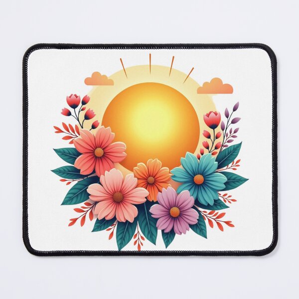 Item preview, Vibrant Sun Blossom Floral Radiance Art designed and sold by Posiheal26.