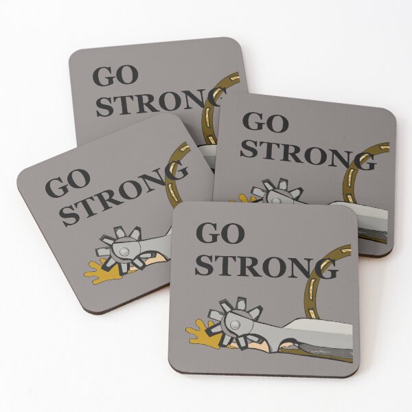 Item preview, Go Strong - continuing to be healthy, vigorous, or successful. designed and sold by MulesParty.