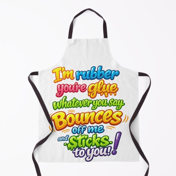 Item preview, Funny Kid Saying I'm Rubber You're Glue designed and sold by ttuniques.