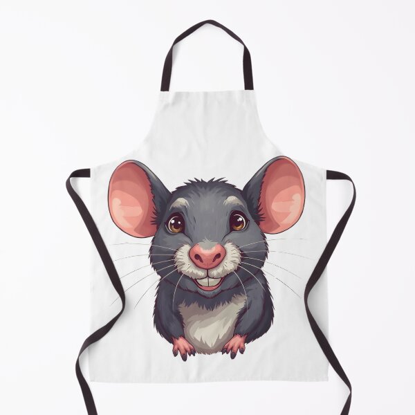 Item preview, Sweet Blue Rat Cute Sticker designed and sold by Teewave-Ashish.
